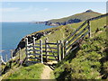Kissing Gate on the Pembrokeshire Coast Path in SA62 6PP