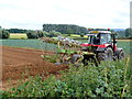 Ploughing at Rye Piece Farm in GL55 6LQ