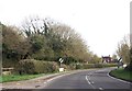 Leaving Sutton Scotney on Bullington Lane in SO21 3LA