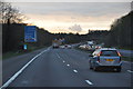 Vale of Glamorgan : The M4 Motorway in CF72 8NF