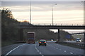 Bridgend District : The M4 Motorway in CF33 4RT