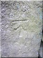Ordnance Survey Cut Mark in Halton-with-Aughton