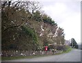 Postbox, entrance to Trewern, Whitland in SA34 0RG