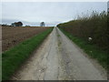 Farm track (bridleway) in LN7 6AU