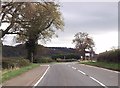Hill Lane crossroads with Nantwich Road in CH3 9HR