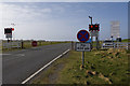 Runway crossing, Sumburgh Airport in ZE3 9JX