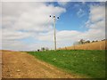Power pole by the Wessex Ridgeway in DT8 3JN