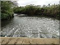 Water running under the road at Scarrowbridge ford in NR11 6PH