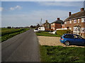 Old Knarr Fen Drove looking north in PE6 0TF