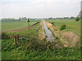 View along Polver Drain in PE33 0SE