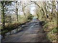 The lane to Cleator Moor in CA23 3DX