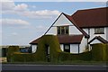 House on A10 on the outskirts of Stretham, with topiary in CB6 3JJ