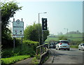 Redditch Boundary Sign on Birmingham Road A441 in B97 6EJ