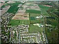 Knutsford from the air in WA16 0NN