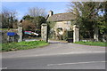 Entrance gateway to Woodeaton Manor School in OX3 9RT