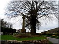 War memorial, Holy Trinity churchyard, Bickerton in Bickerton