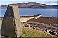 The Gunn Jetty and Memorial Stone, Lochcarron in IV54 8WA