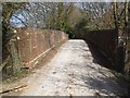 Footbridge over the Lymington Railway Line at Battramsley in SO41 8NL