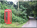 Telephone box near Hembridge in BA4 6RR