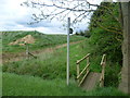 Footpath seen from Hack's Drove in PE6 9PT