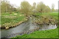 The River Ouzel in Milton Keynes in MK10 9TY