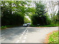 Junction of The Avenue and Back Lane in GU34 5SR