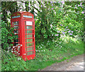 K6 telephone box in The Street in NR12 8UY