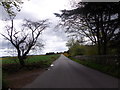Minor road from A90 (Portlethon) to Lairhillock in AB39 3NY