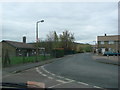 New  Park estate, Stainforth, with Kirton Lane School on the left. in DN7 5BW