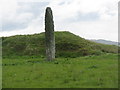 Standing stone at Cnoc Mor Bhaile Neill in PA42 7BW