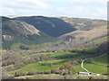 Upland scenery viewed from Glyndwr's Way in SY18 6LL