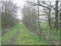 Course of Old Railway, Pillaton, Staffordshire in ST19 5RZ