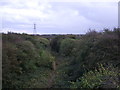 Disused railway in FY5 5JX