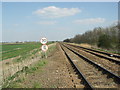Fenland Railway Track. in PE7 2HG