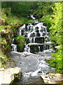 Waterfall in Cwm Corrwg in SA13 3AY