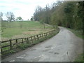 North West access Road and Footpath to Bretby Park in DE15 0QG
