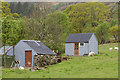 Corrugated metal buildings near to Lochcarron in IV54 8YQ