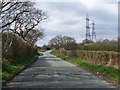 Padbury Lane Looking Towards Commonside in WS15 4NQ