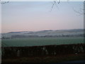 Mist over the downs from Olantigh Road in TN25 5EP