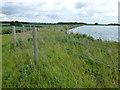 Irrigation reservoir north of Castle Acre, Norfolk in PE32 2FP