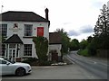 The Red Lion on the A4103 at Cradley, looking west in WR13 5EN