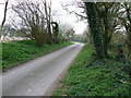 The road to Wilton, south of Great Bedwyn in SN8 3PR