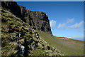 Rock prow south of Coire Faoin in IV51 9HX