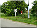 Little Green Postbox in IP22 1QQ