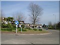Roundabout in SA2 8NS