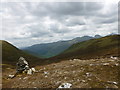 Cairn above Cul Lairig in PH15 2NN