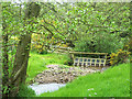 Stream above Copper Mill Bridge in DL11 7JP