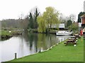 The River Bure, near limit of navigation at Coltishall in NR12 7DJ