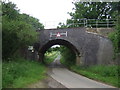 Railway bridge south of Lyndon in Pilton