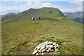 The summit ridge of Birks in Patterdale